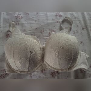 Torrid Curve Lace 40C White Push-Up Bra